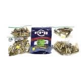 Lot: Assorted bags of brass, includes: