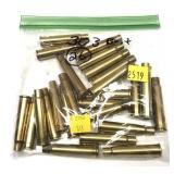 Bag of .303 Brit brass, marked 26 pcs