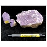 Lot: Amethyst Geodes / polished stone