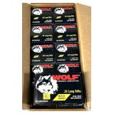 x10-Bricks of .22 LR. Wolf Match Target