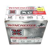 Box of 12 Ga. 2.75" No. 7 Winchester steel