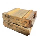 Lot: 2-Wooden Ammo Crates