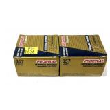 x2- Boxes of .357 Mag. 130-grain jacketed HP