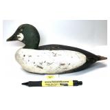 Vintage Wooden carved duck decoy