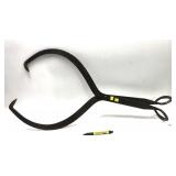 Early Iron Ice Block Tongs, 33" L. Marked