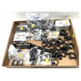Large Lot: Assorted Scope Rings, Rails, and bases