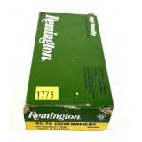 Box of .45-70 Govt. 405-grain SP Remington