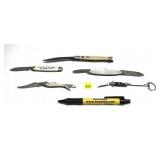 Lot, 5 assorted folding knives