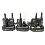 Lot: 5 Midland Two Way Radios with charging