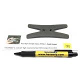 Native American Stone: Reel Style Gorget Indian