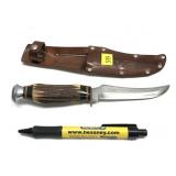 Edge Brand Original Buffalo skinner knife marked