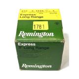 Box of .410 Ga. 3" No. 4 Remington long range
