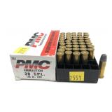 PMC .38 SPL. Cartridges 45 rds.