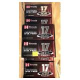 x7- Boxes of .17 WSM 20-grain V-Max Hornady