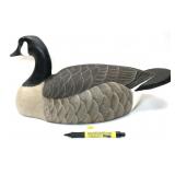Canadian Goose Decoy, bottom signed and dated