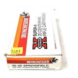 Box of .30-06 Sprg. 165-grain pointed SP