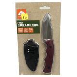 Custom handmade Damascus blade knife with