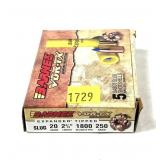 Box of 20 Ga. 2.75" Barnes sabot slugs, 5 Rds.