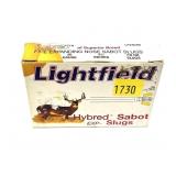 Box of 20 Ga. 2.75" Lighted sabot slugs, 5 Rds.