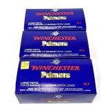 x3- Boxes of Large Pistol Magnum or Standard