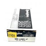 Box of 9mm Luger +P 124-grain BJHP Remington