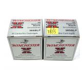 x2- Boxes of .38 Spl. Blanks Winchester - x2 boxes