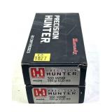 x2- Boxes of .300 WSM 200-grain ELD-X Hornady