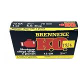 Box of 12 Ga. 2.75" Brenneke K.O slugs, 5 Rds.