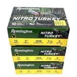 x3- Boxes of 12 Ga. 3" No. 5 Remington Turkey