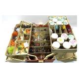 Plano 8200 Tackle box with contents, includes: