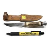 Rostfrei Crane Brand German stag handle knife