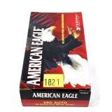Box of .380 WIN. 95-grain FMJ American Eagle