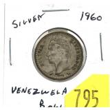 1960 Venezualian silver
