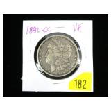 1882-CC Morgan dollar, VF