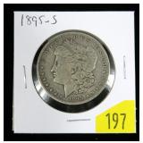 1895-S Morgan dollar