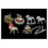Lot, Mack Truck tack pins, one with 10K gold
