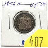 1856-O Seated Liberty dime