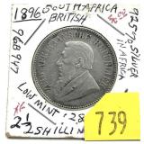 1896 South African 2 shilling