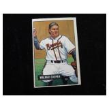 Walker Cooper, Bowman 1951, #135, some wear