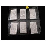 Lot, Various Cigarette Cards, all Dover R