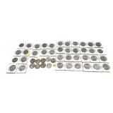 x47-Half dollars, 90% silver -x47 half dollars -