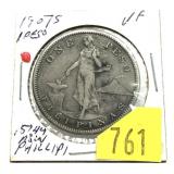 1907-S Philippines 1 peso