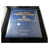 Album: 22 kt gold Football Cards by Danbury