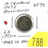 1907-S Philippines 10-cents