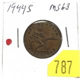 1944-S Philippines 1-cent