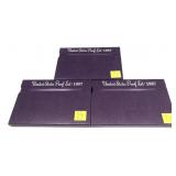 x3- 1987 Proof sets  x3 sets -Sold by the piece,