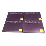 x4- 1984 Proof sets  x4 sets -Sold by the piece,