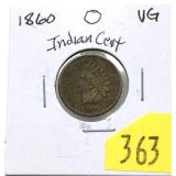 1860 Indian Head cent