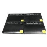 x4- Proof sets: 1973, 1976, 2-1977- x4 sets -