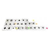 Lot, world coins, 24 pcs.